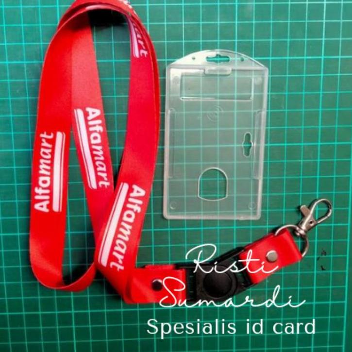 

⸨CuJ♜⸩ ⭐️ Tali Id Card Alfamart Printing 2 Sisi 2cm Free Chasing/LANYARD CUSTOM |Trend update