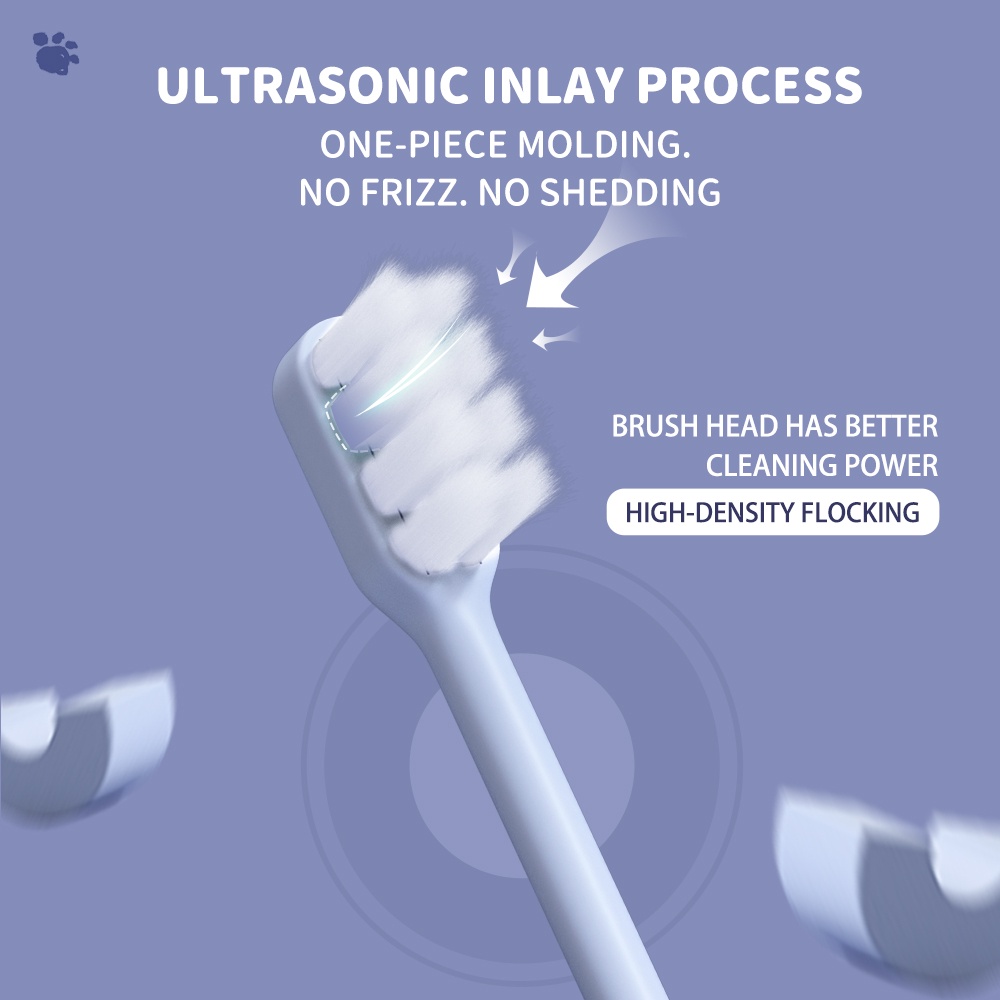 Alilo Kids Toothbrush / Sikat Gigi Anak / Feather Soft Silk / Cute Tooth Brush /  Cat Paw  Design