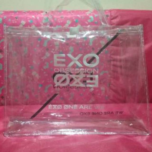 

Tas full mika bening + sablon 2 sisi ( uk. P 40, T 30 lbr 14cm )