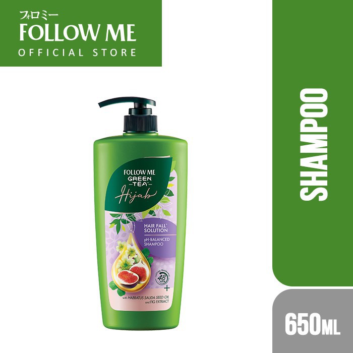 FOLLOW ME GREENTEA HIJAB 650ML/ SHAMPOO