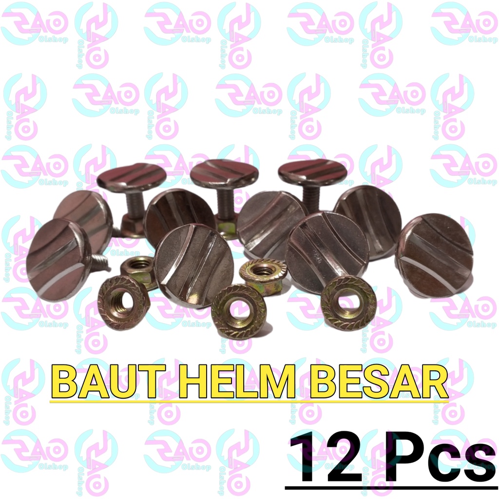 BAUT HELM halfface Model besar