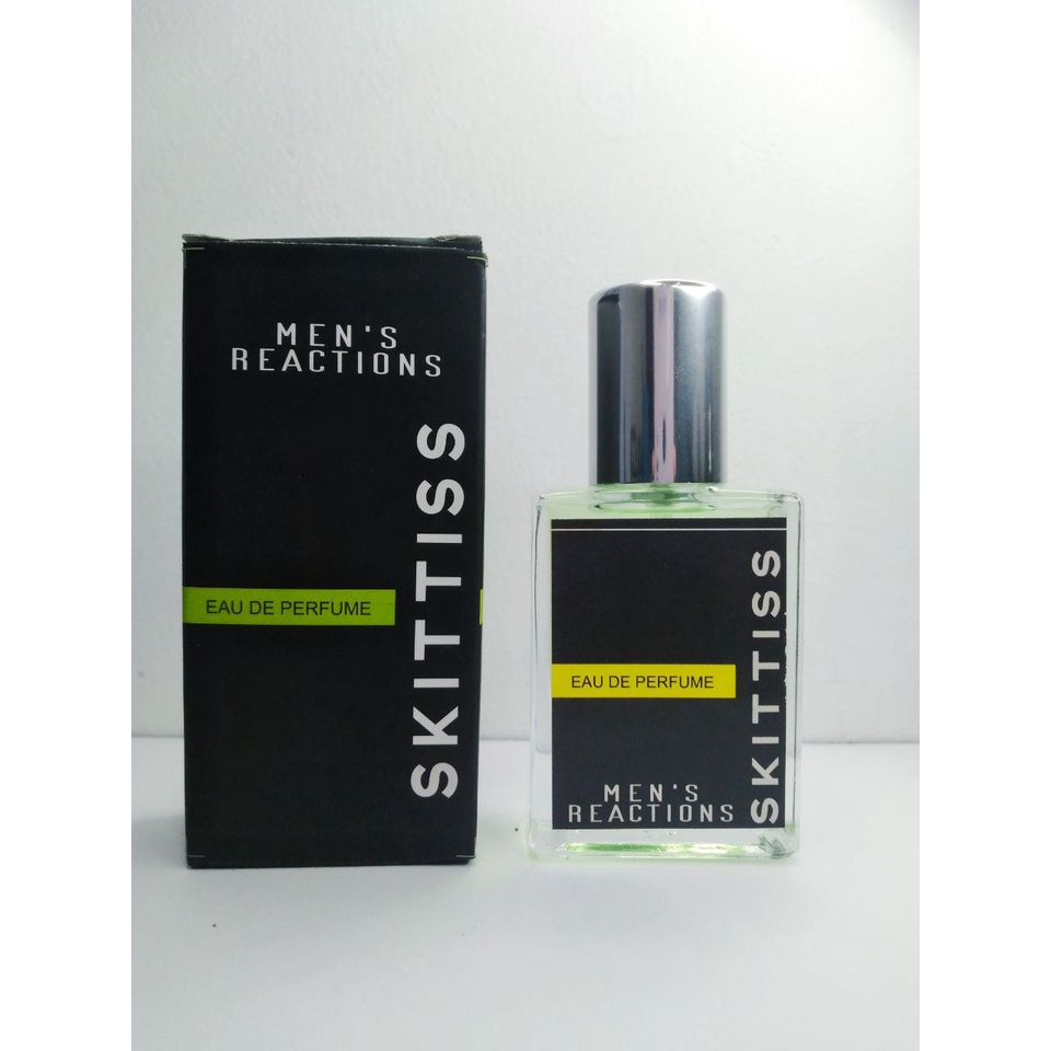 [COD] Skittiss Parfume Men's Reaction - Eau De Parfum Pria Terwangi Terlaris New