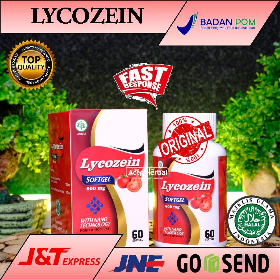 Obat Prostat - Kanker Prostat - Penyubur Sperma dengan Lycozein Softgel - Ready Gosend & Grab