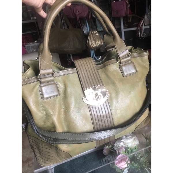 yajna preloved tas kulit asli