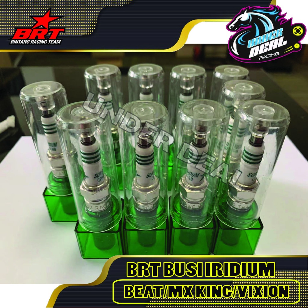 BRT Busi Iridium CPR9EAIX Motor MX KING R15 VVIXION SCOOPY BEAT VARIO CBR150