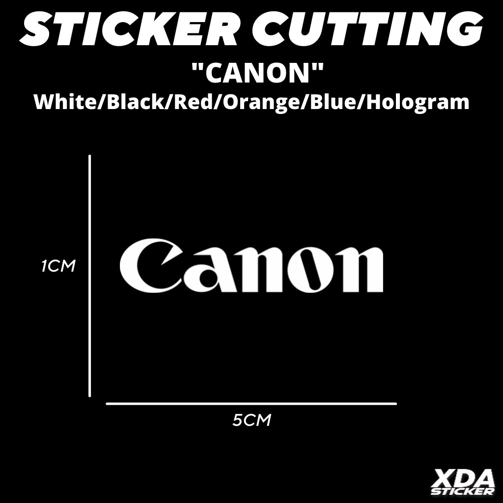 

STIKER/STICKER CUTTING CANON