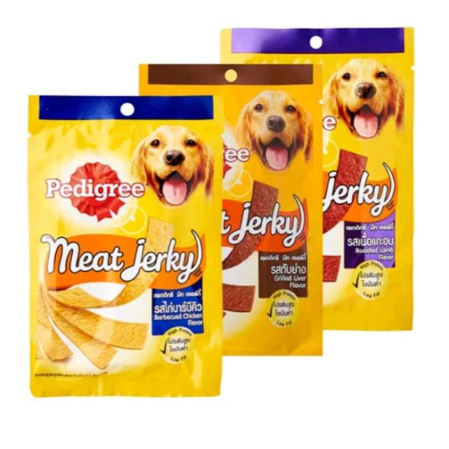 PEDIGREE MEAT JERKY Snack makanan anjing