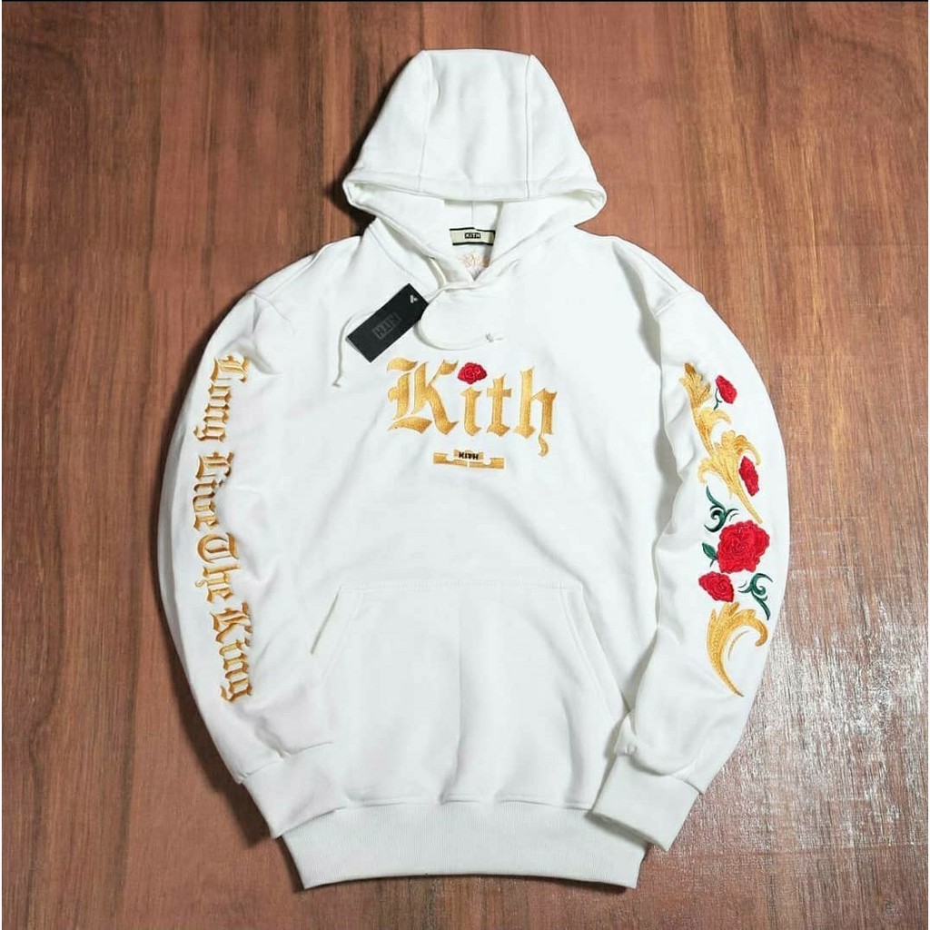 Jaket Hoodie KITH ROSE Unisex Good Brand