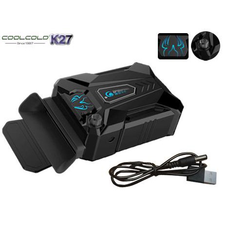 Trend-Cool Cold Exhaust K27 Vacuum Fan Cooler Notebook - Hitam