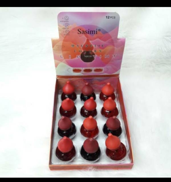 Liptint sasimi magnetic 12pcs