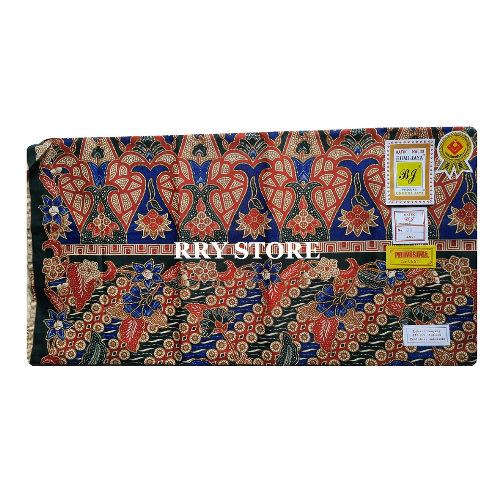 KAIN SARUNG JARIK BATIK WANITA CEWEK PEREMPUAN PEKALONGAN HALUS PRIMISIMA CAP CENT BUMI JAYA-1