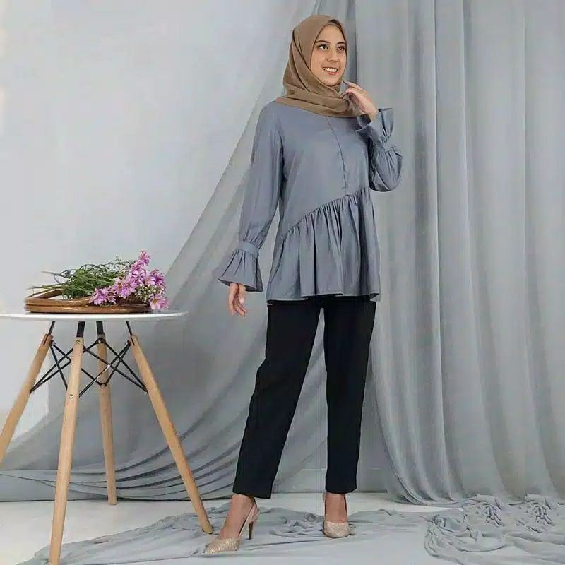 Baju Blouse Atasan Wanita Katun Toyobo