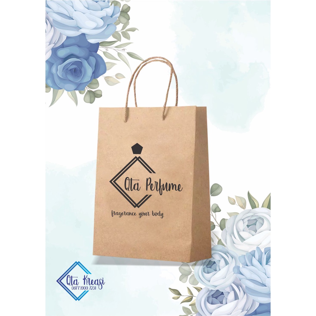 

PAPERBAG MURAH CUSTOM TEMPAT PARFUME 6x4x11