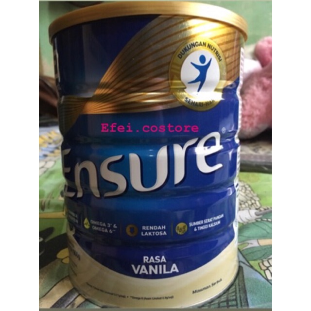 

Susu Ensure vanilla /coklat / ensure kemasan terbaru 900 gram