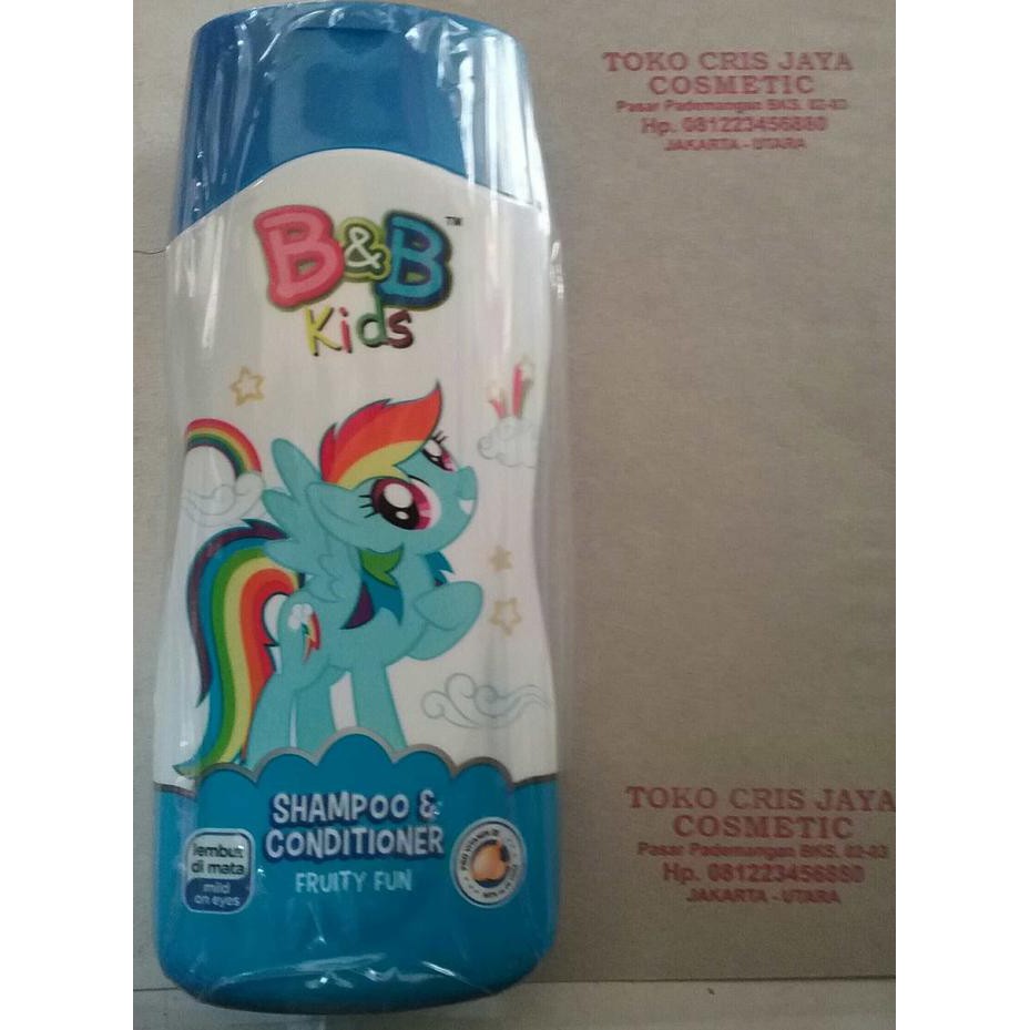 shampoo B&B KIDS SHAMPOO & CONDITIONER 200ML
