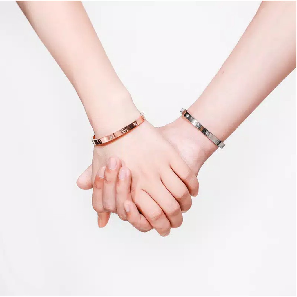 ⭐COD Gelang Tangan Titanium Wanita Energi Magnetic Om Mani Padme Hum Dalika