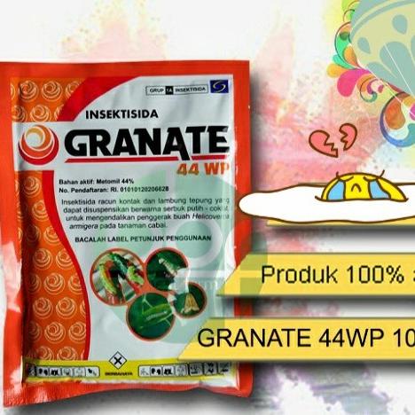 ```````] Granate 44 WP Metomil 44 % Insektisida Spektrum Luas 100 gr