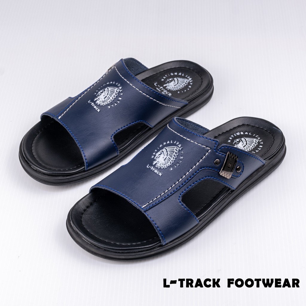 sandal L-track footwear sandal kasual pria model terbaru