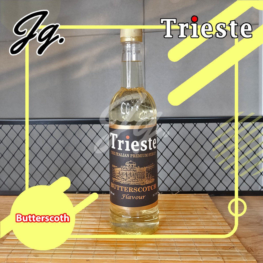 

Trieste Syrup Butterscotch 650 ml - Trieste Sirup Butterscotch