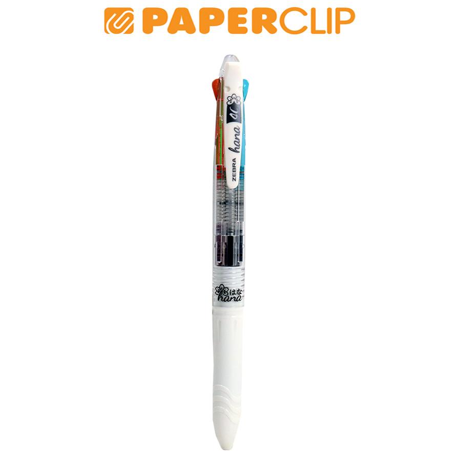 

BALLPOINT ZEBRA HANA 4C WHITE SEMIGEL