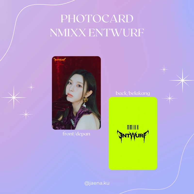 [NMIXX] PHOTOCARD ENTWURF NMIXX ‼️BACA DESKRIPSI‼️