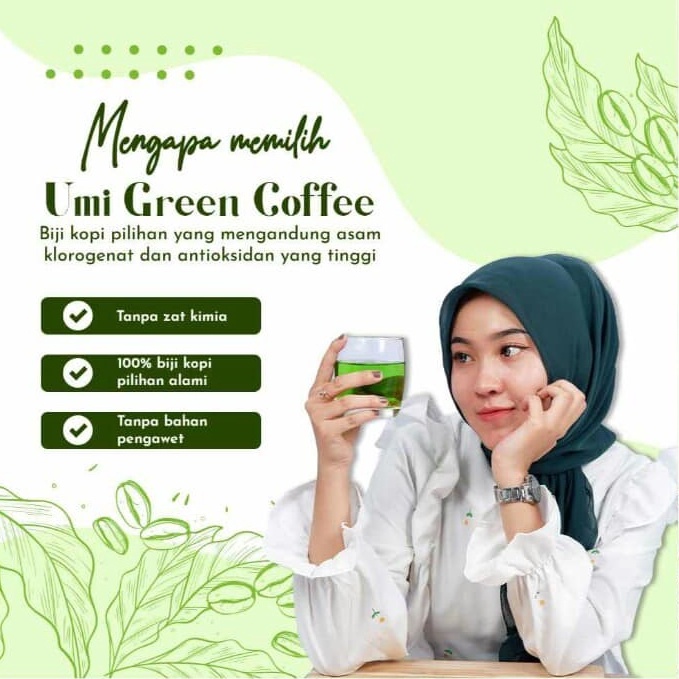 UGC Umi Green Coffee Original 100% Asli Herbal