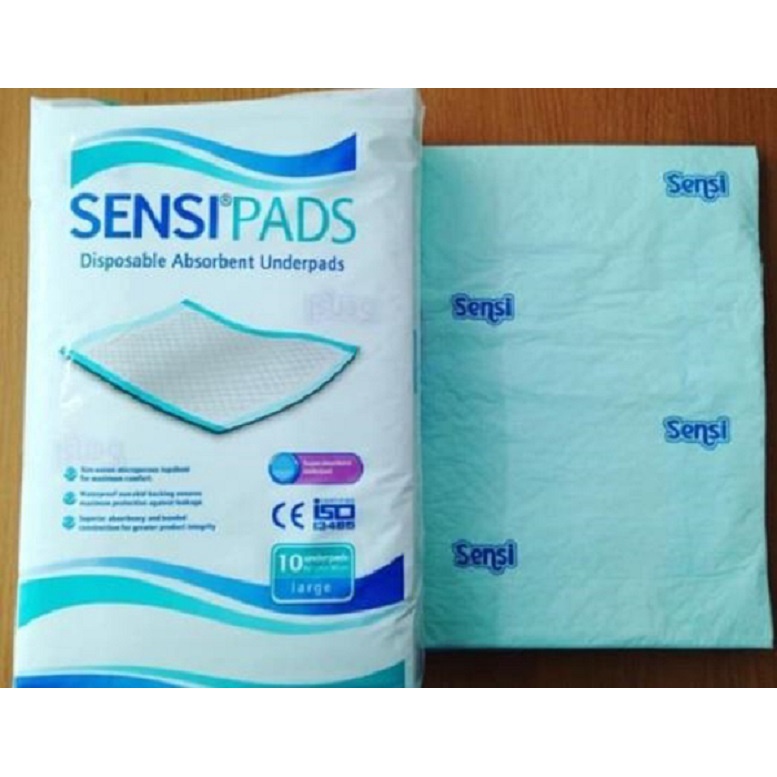 SENSIPAD UNDERPADS SENSI PADS PERLAK TATAKAN OMPOL