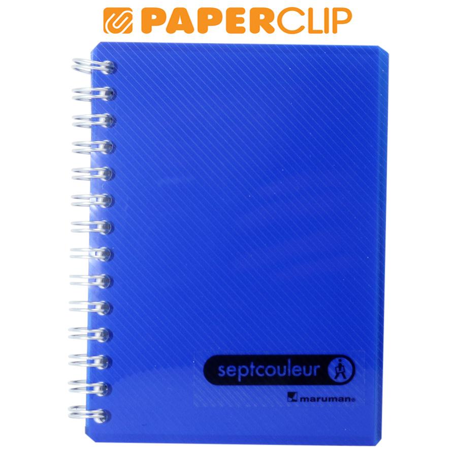 

NOTEBOOK B7 MARUMAN SEPTCOULEUR N576-72 SPIRAL BLUE