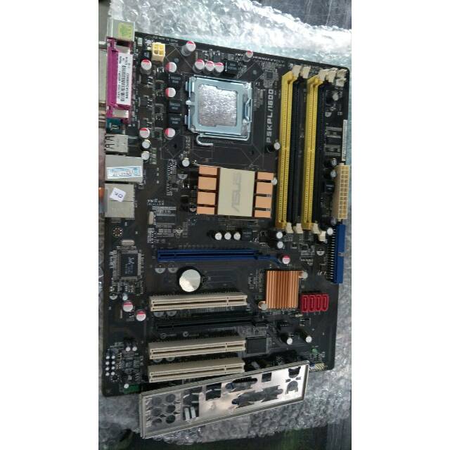 Mobo motherboard asus p5kpl/1600 soket 775 ddr2 gaming suport dual core, core duo, core 2 quad, xeon