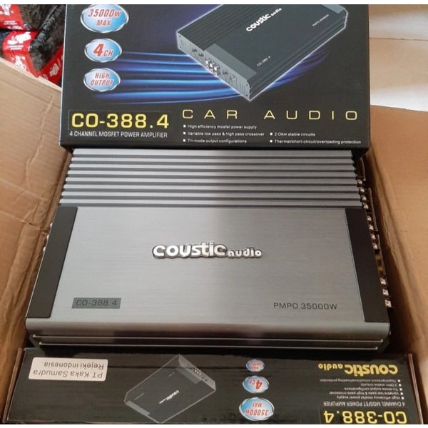 Power COUSTIC CO 388.4 Amplifier COUSTIC CO 388.4 Channel Murah