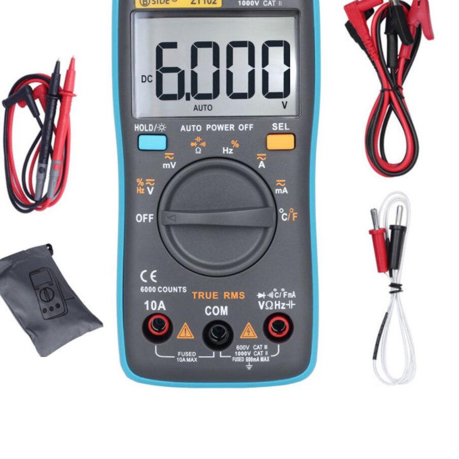Come--Multimeter Digital ZT102 ZT100/Alat Pengukur Multimeter Portabel/avometer digital zotek zt101 
