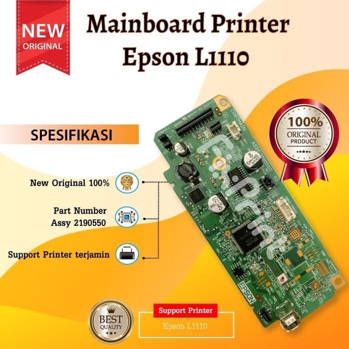 Board Printer Epson L1110- Motherboard L1110 New Original Part 219050 FSB1187