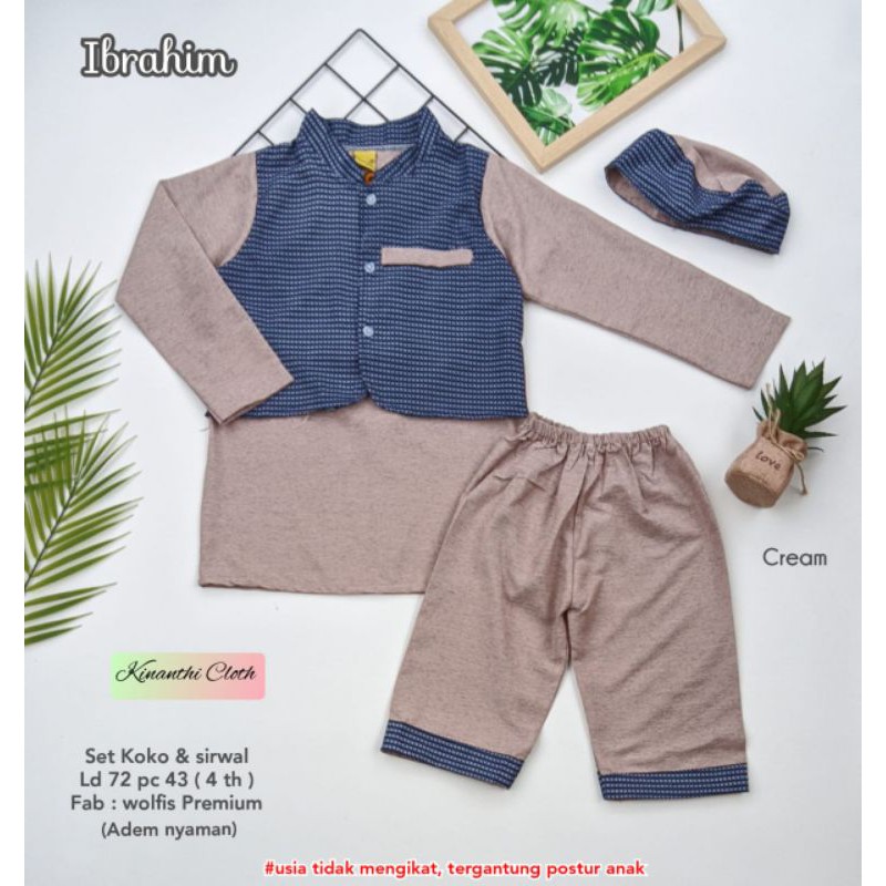 IBRAHIM SET - BAJU ANAK
