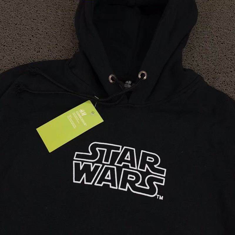 sweater hoodie pria wanita H.M star wars