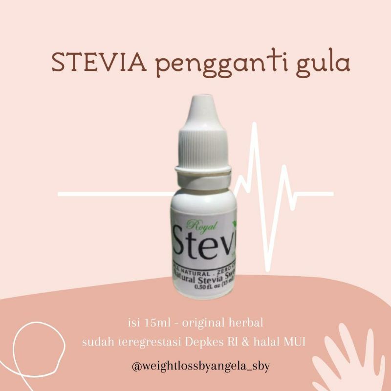 

STEVIA pengganti gula alami