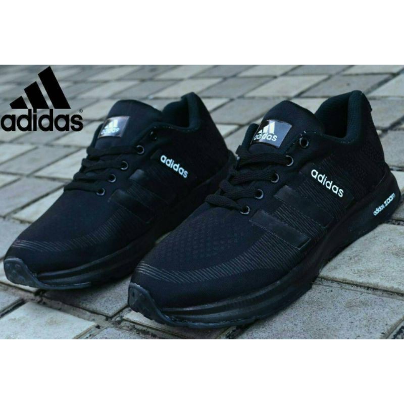 Leozara_Shoes!!!  Sepatu Sneakers Pria Adidas Neo Import Kualitas Import Vietnam Rubber Sol Karet01