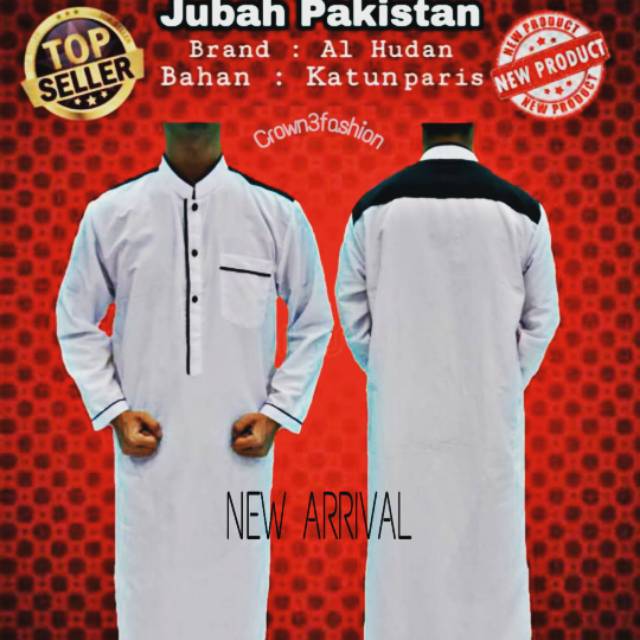 Jubah Pria Gamis Saudi Terbaru