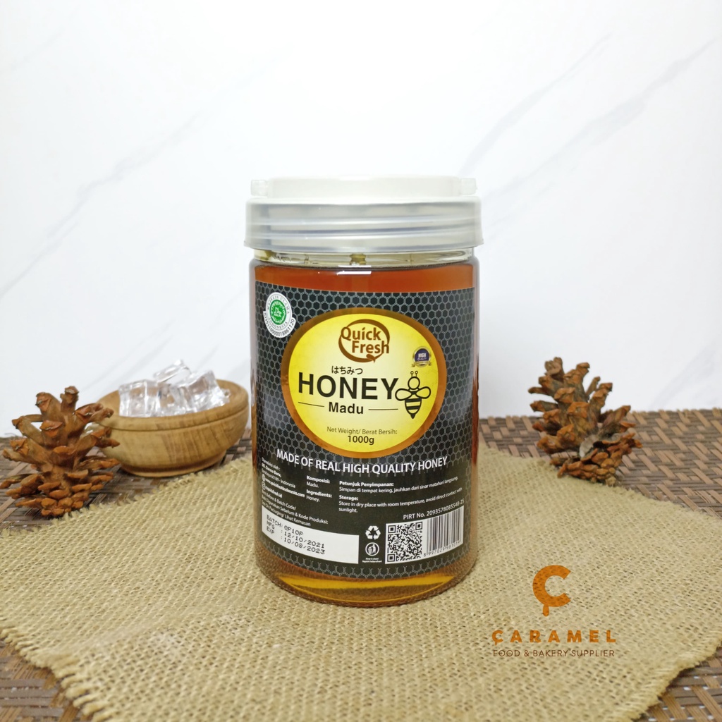 

Madu Murni Asli Quick Fresh Honey 1kg (Bucket Plastik) - madu asli - madu murni