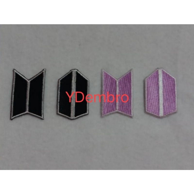 Patch Logo Bordir BTS/ARMY