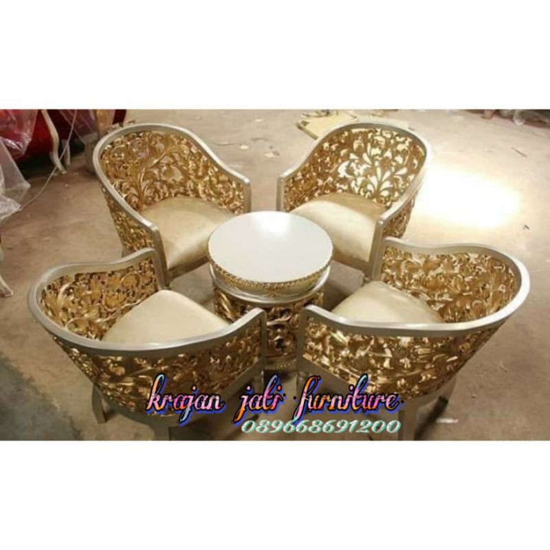 kursi tamu ukiran jepara mewah/kursi tamu