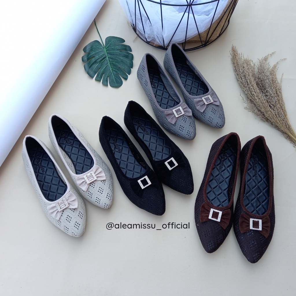 VNL Evalia Flatshoes | Sepatu Wanita | Sepatu Flatshoes | Flatshoes Casual | Sepatu Ballerina