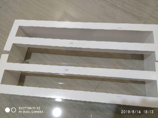 Rak Dinding Floating Shelf 1 Pc Rak Bumbu Rak Serbaguna