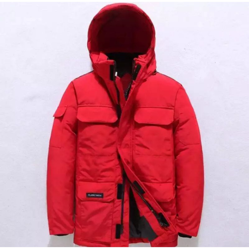 jaket pria mode musim dingin tebal dan hangat