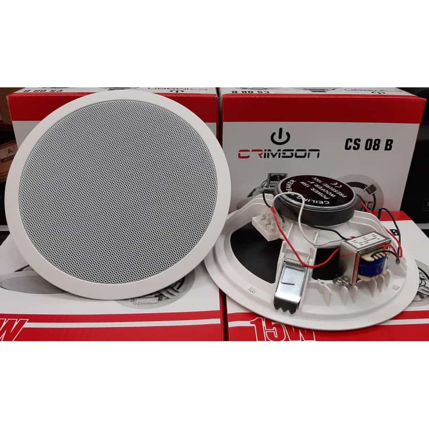 Speaker Ceiling 8 Inch Crimson CR-08B