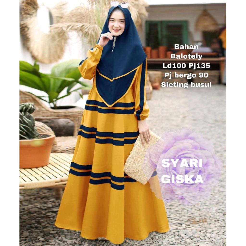 SYARI GISKA SADA rD / GAMIS GISKA NISRINA 2IN1