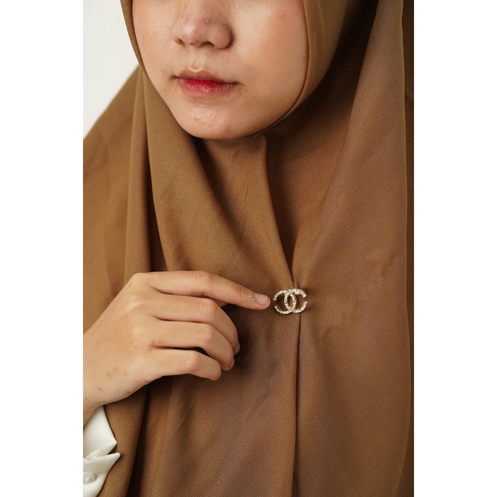 Bros Mini Hijab Bros Peniti Jilbab Aksesoris Fashion Wanita Muslim 695