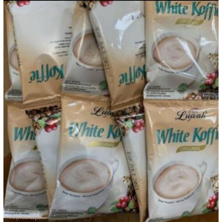 

Kopi luwak white koffe original 20gram(Renceng isi 10pc)