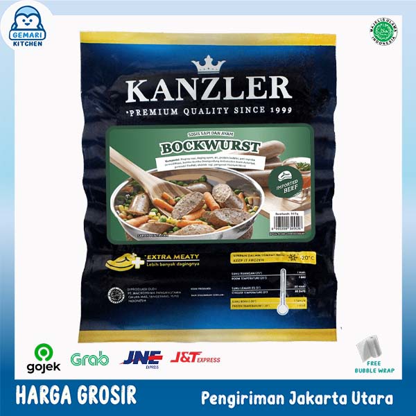 SOSIS KANZLER BOCKWURST 360 GRAM &amp; 1 KG