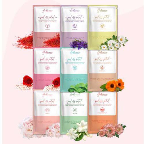 [BUY 5 GET GIFT]  Peel Off Mask Petals Hellonoona by Sella Novika 15g_Lynn Design