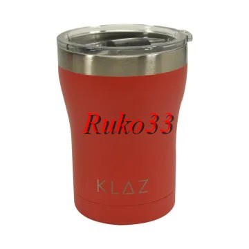 Klaz 350 Ml Mug Vacuum - Merah / botol stainless steel / cangkir kopi / cangkir teh / gelas kopi